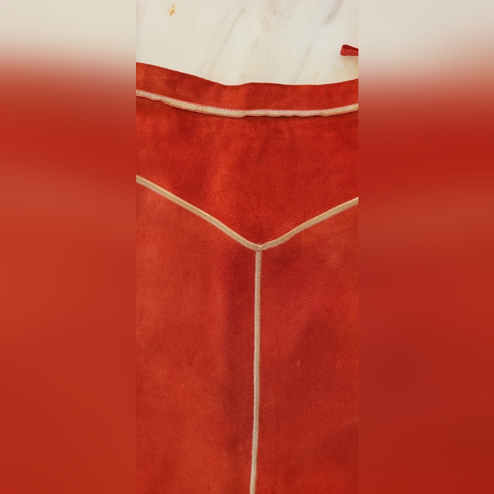 Rare Vintage Bonnie Cashin Leather Skirt - Picture 11 of 15